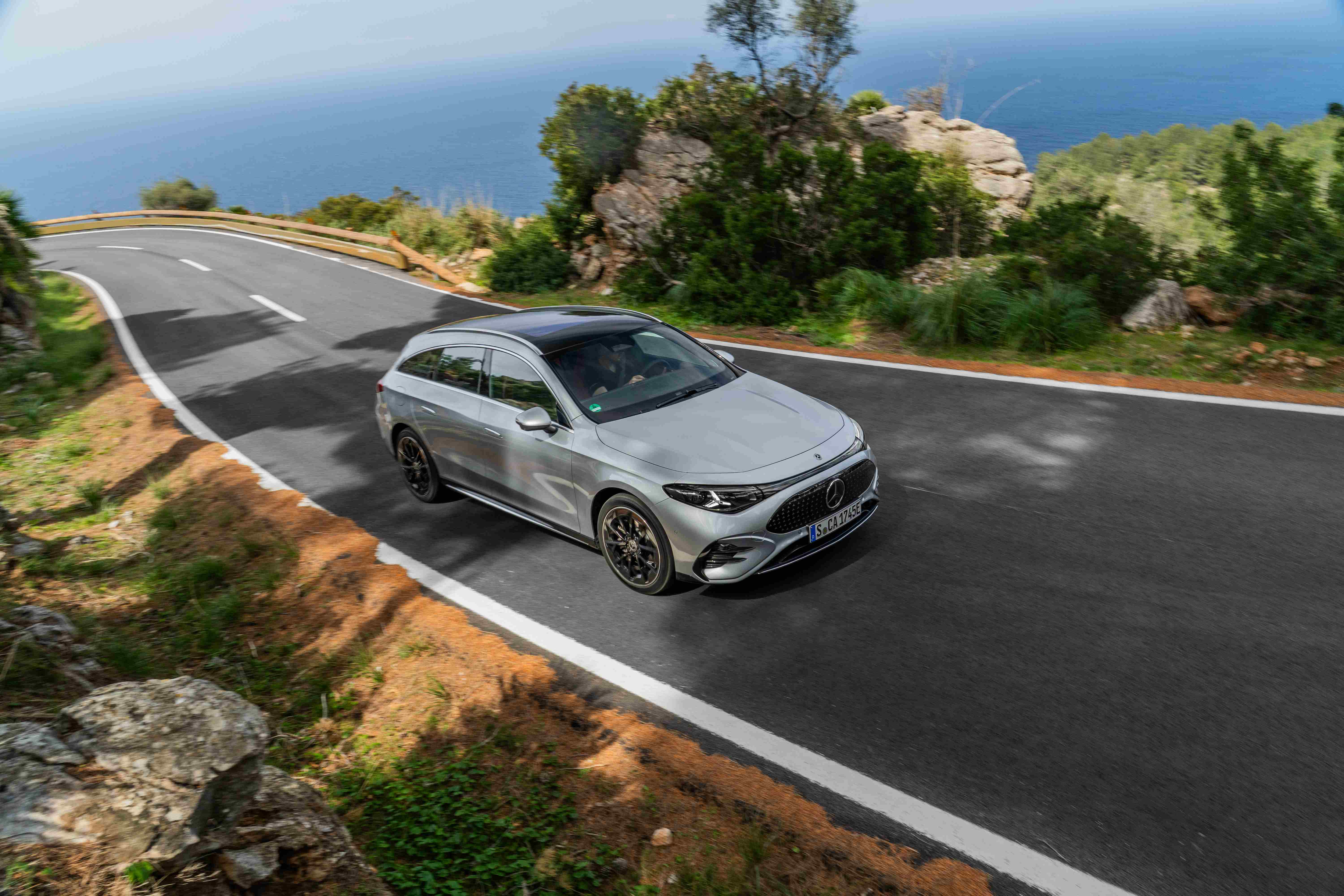 圖8、CLA 250  Shooting Brake with EQ Technology 僅約 10 分鐘即可補充超過 310 公里續航里程（WLTP）。